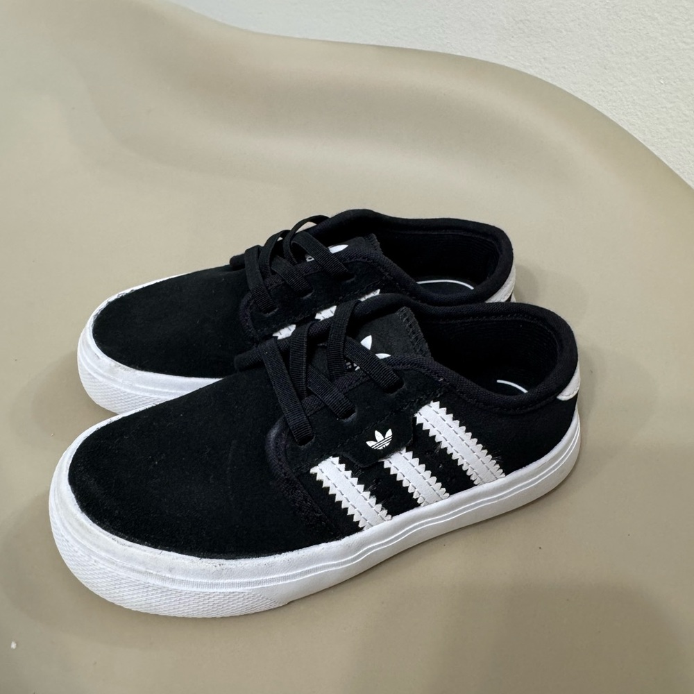 Adidas Black and White Casual Sneakers